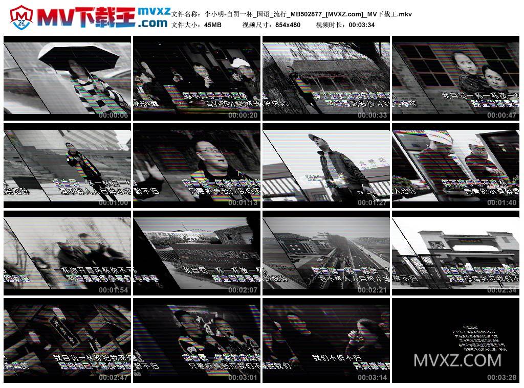 李小明-自罚一杯_国语_流行_MB502877